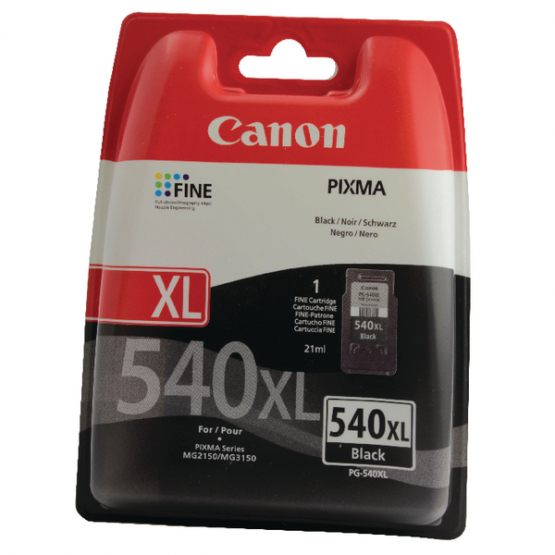 Canon PG-540 Black Ink Cartridge - High Capacity (5222B005) 
